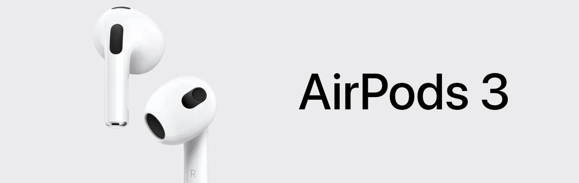 Banner AirPods 3