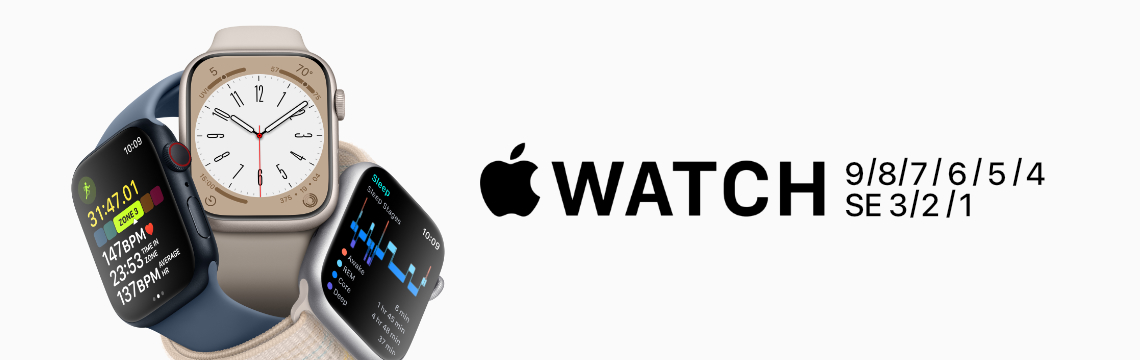 Banner Apple Watch9/8/7/6/5/4/SE3/SE2/SE