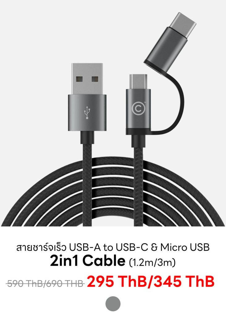 Lab.C USB-C & Micro USB 2in1 Cable