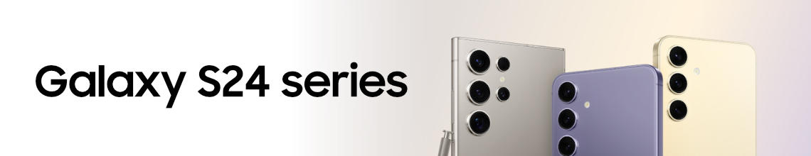 Banner Galaxy S24 series for mobile