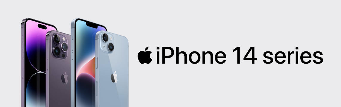 Banner iPhone 14 series for desktop